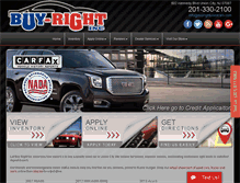 Tablet Screenshot of buyrightusedcars.com